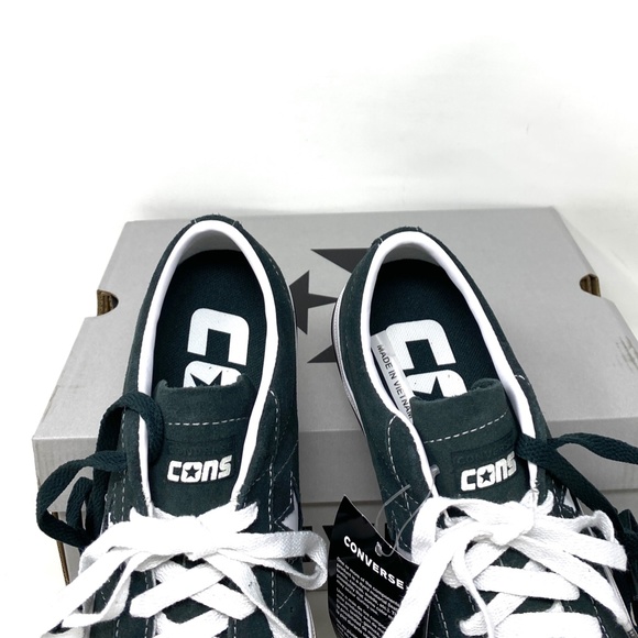 Converse Cons One Star Pro OX Low Top Seawood Black Suede Women Sneakers 171977C - Picture 8 of 10